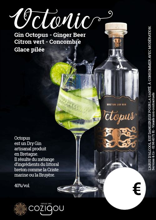 Chevalet Octonic - Gin Octopus