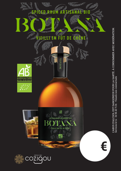 Chevalet Rhum Bio Botana